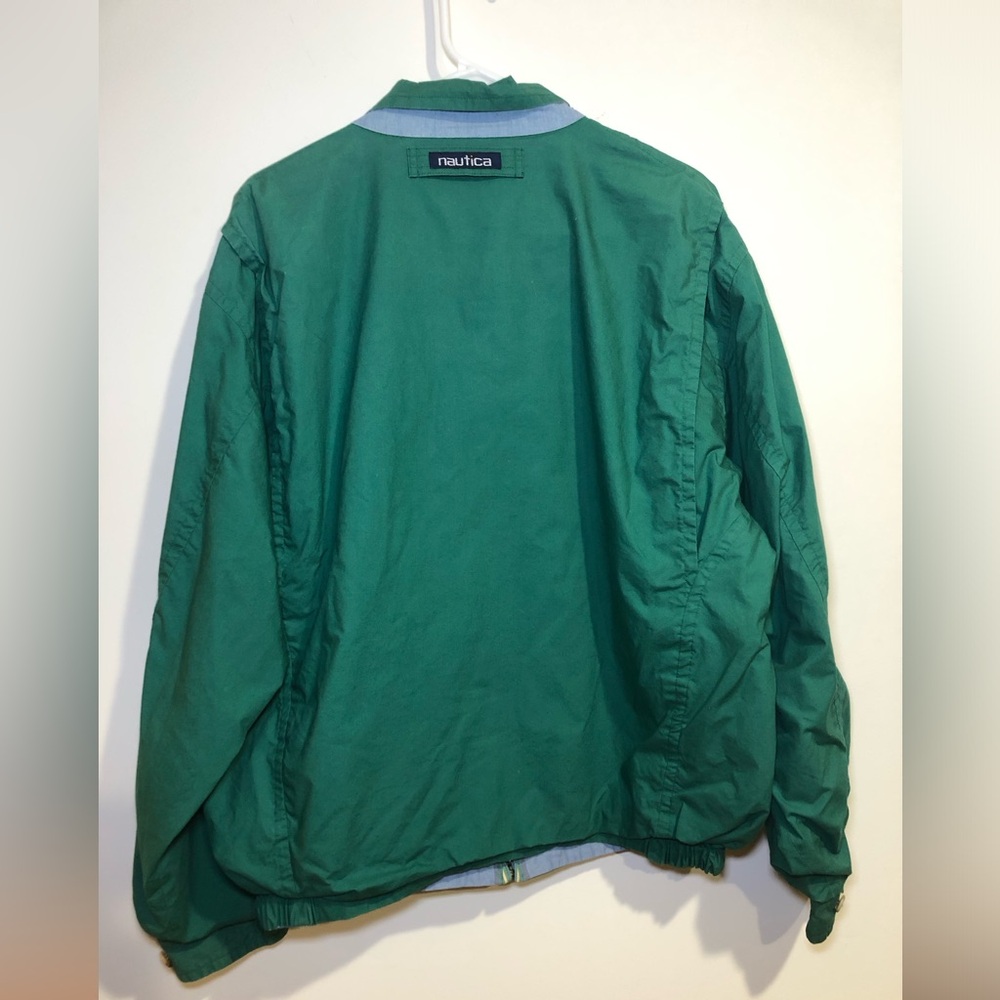 NAUTICA Men’s Size Large Reversible Jacket - Picture 2 of 15